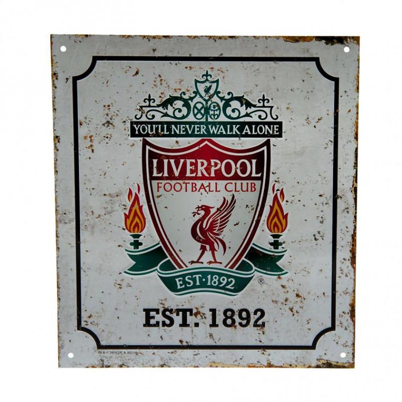 Liverpool FC Retro Logo Sign SportS Måløy 1