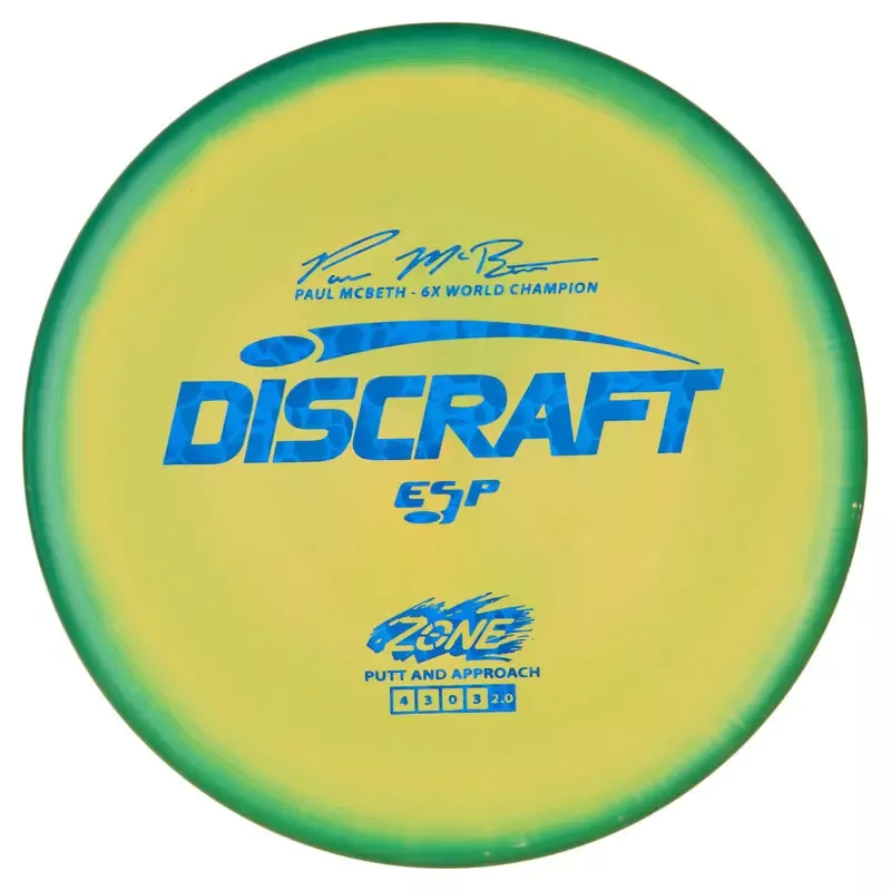 Discraft Esp Putter Zone, 173-176g, ass farger